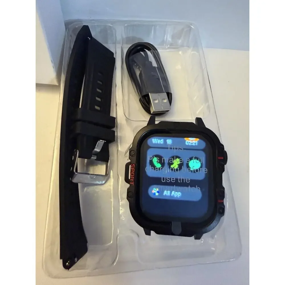 Erun Smart Watch Brand New Vinyl Wristband